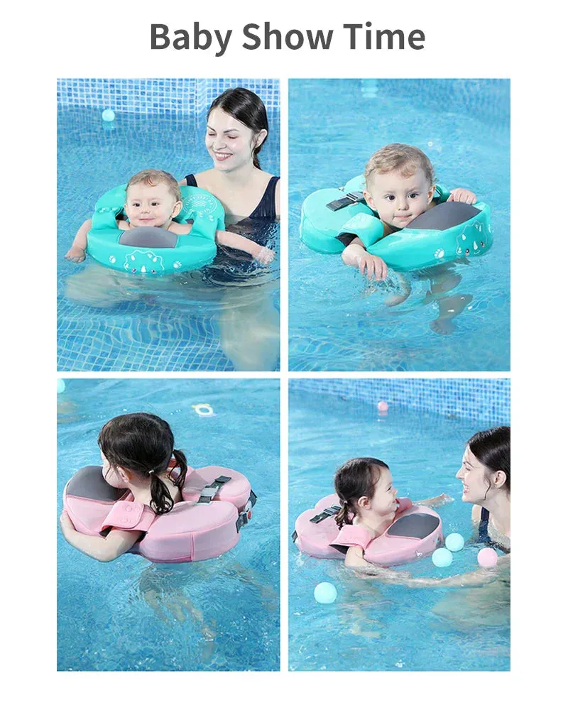 Inflatable Baby & Toddler Pool Float - Safe Swim Trainer with Fun Ring Design for Kids, Infants, Pools & Beach Playtime