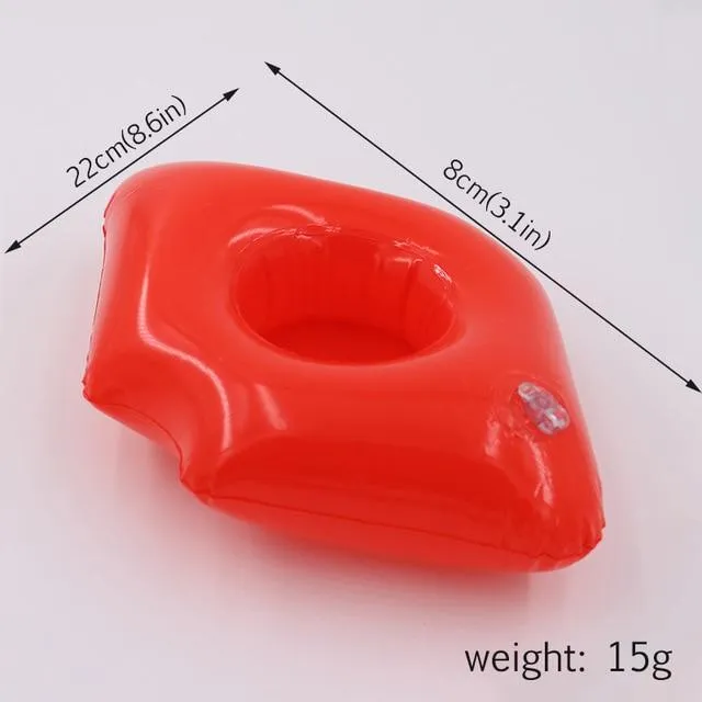 Inflatable Swimming Ring For Drink Holder on SALE