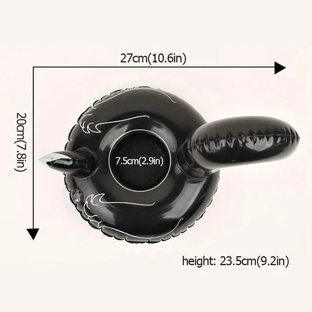 Inflatable Swimming Ring For Drink Holder on SALE