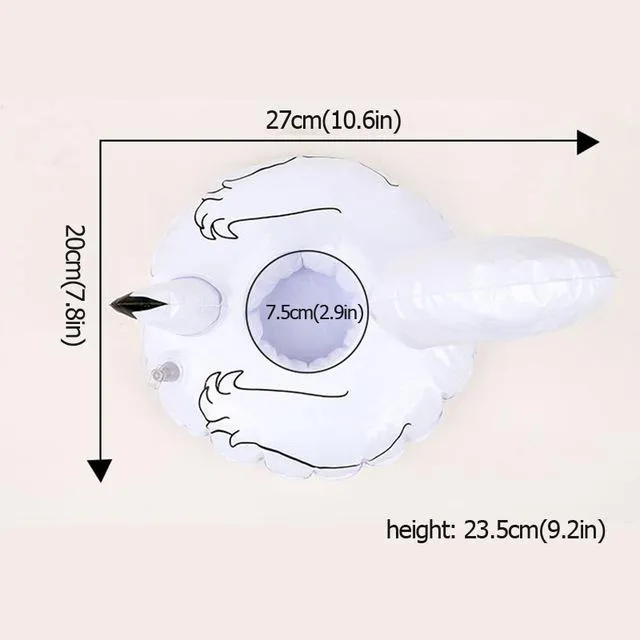 Inflatable Swimming Ring For Drink Holder on SALE