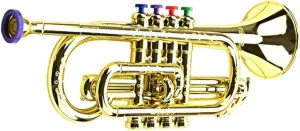 Instrument for Music Performance Education for Boys Safe Sturdy Design Musical Instrument Trumpet Model senate for Beginner 