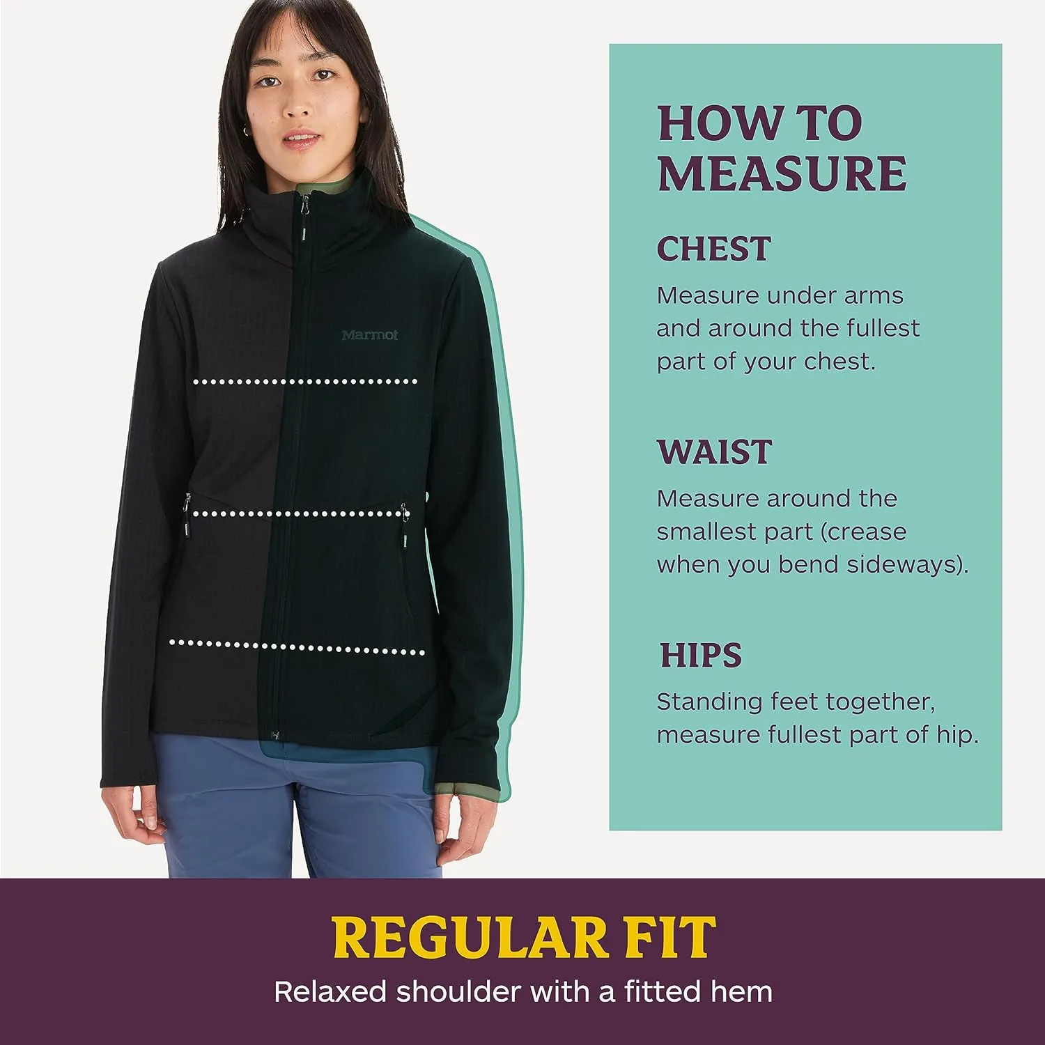 Jacket - Lightweight, Breathable, Technical Grid Fleeced Layer MARMOT Women's feudal enormous Leconte Fleece 