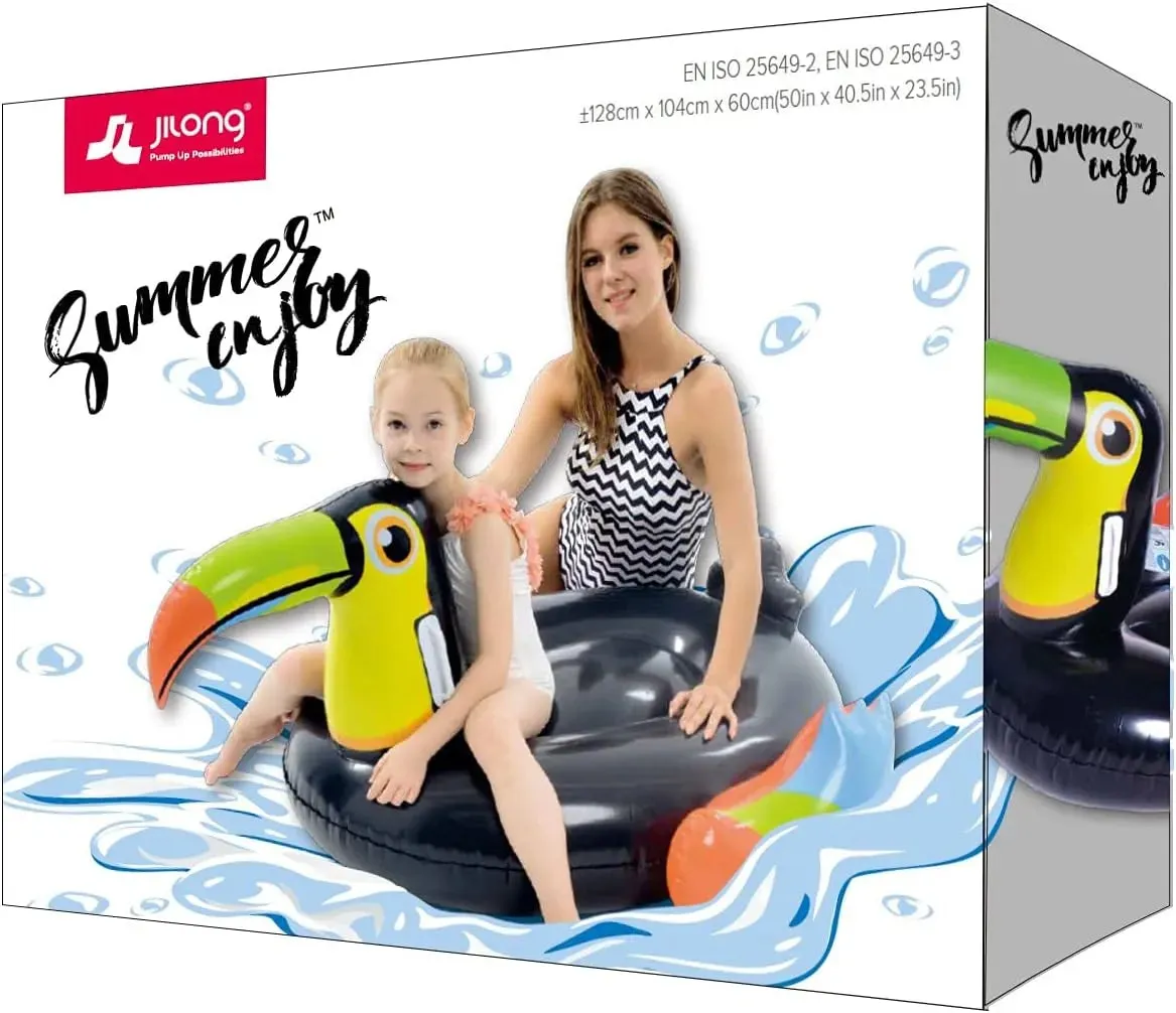 Jilong 37451 Toucan Inflatable Float - Multicolor