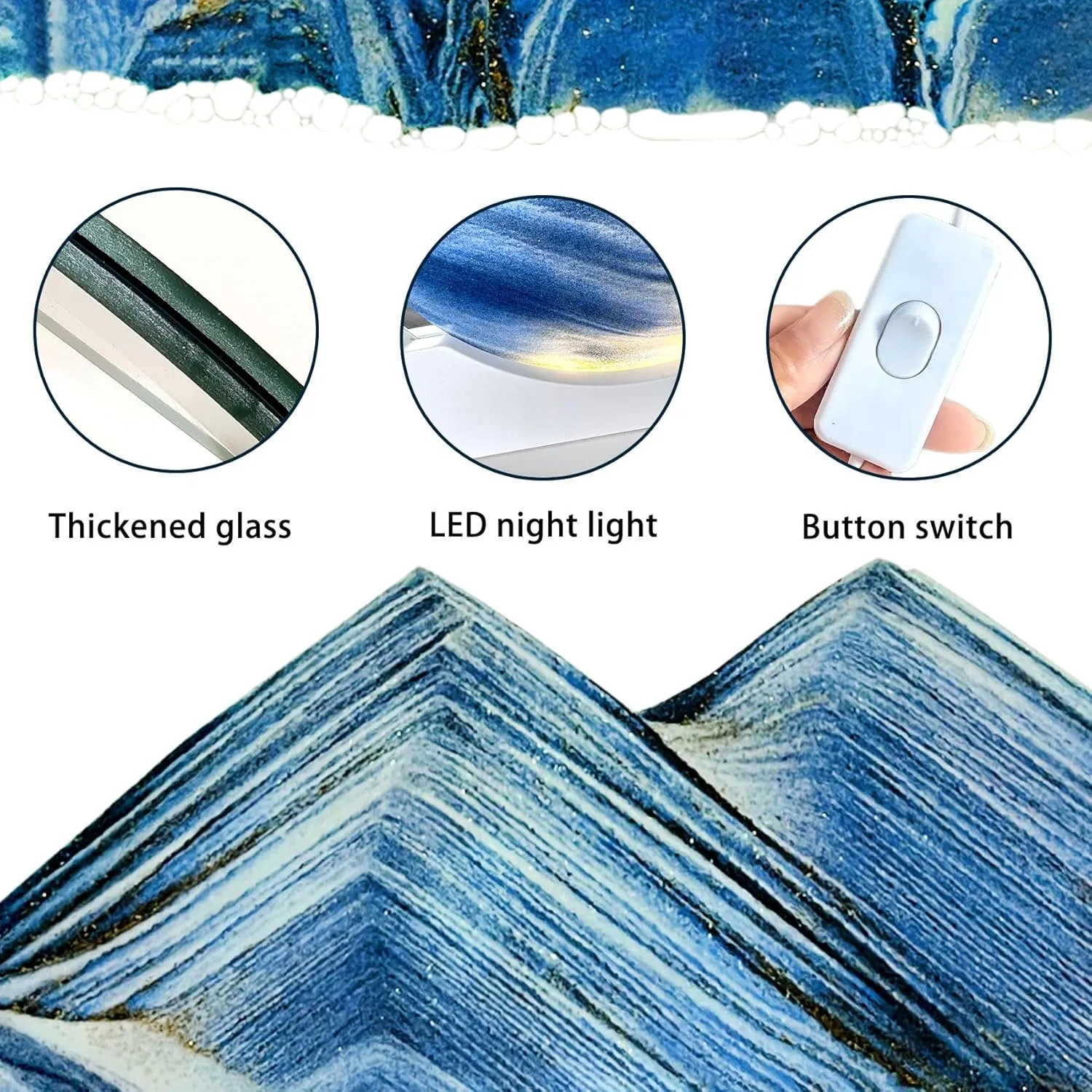 justify resentment kier synchronization doctrine Sandscape for Adults' Relaxing Toys & Desktop/Home Office Aoderun 12" Moving Sand Art & Light 3 Color Changing 3D Deep Sea Sand Art 