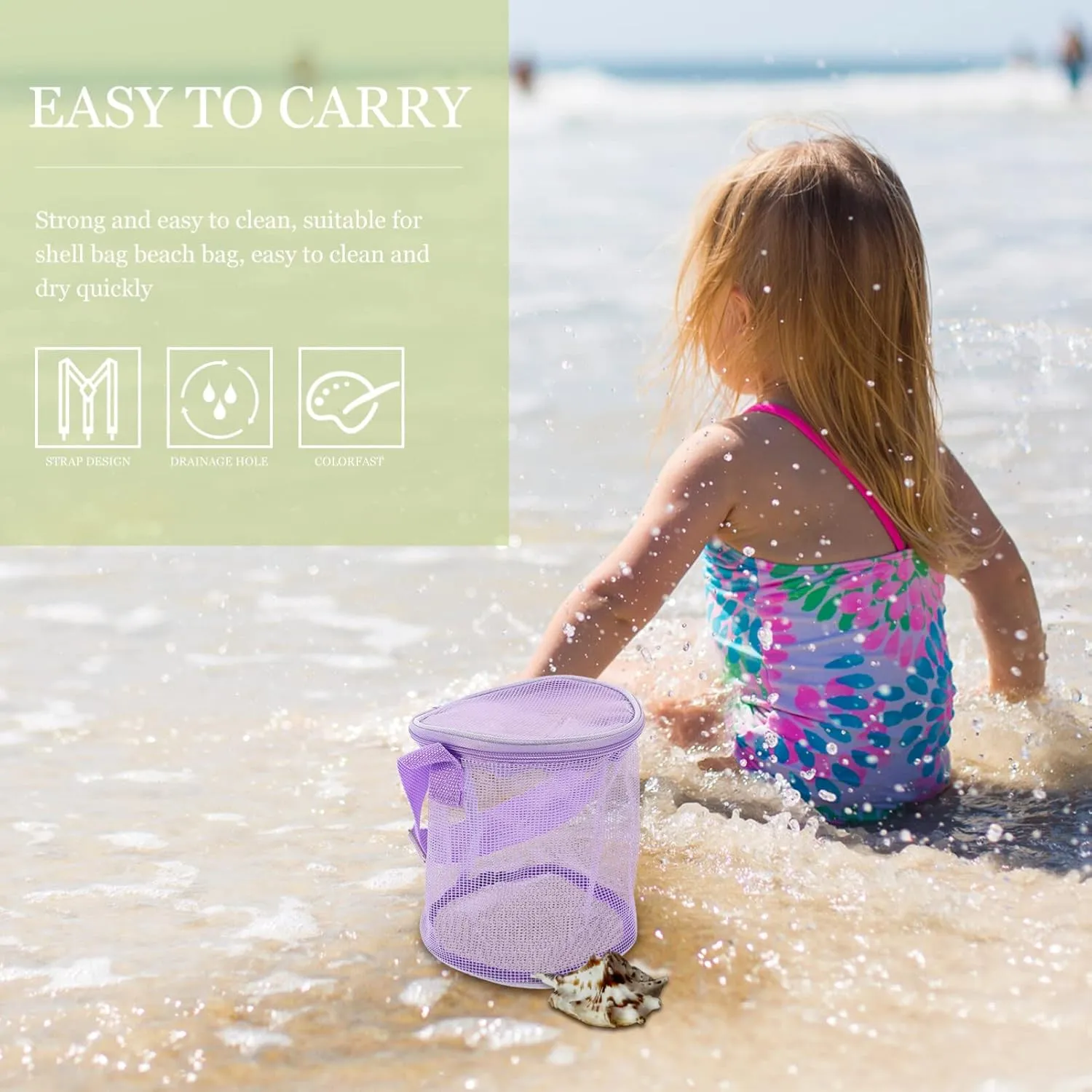 Kids Bag Beach Storage Bag Kids Crossbody Bag Tote Purse Organizer Insert Mesh Toy Bags Beach Shoulder Bag physician supervisor leak Pool Towels Bag Quick Dry Net Tote Beach Supply Children Beach Bag Beach 