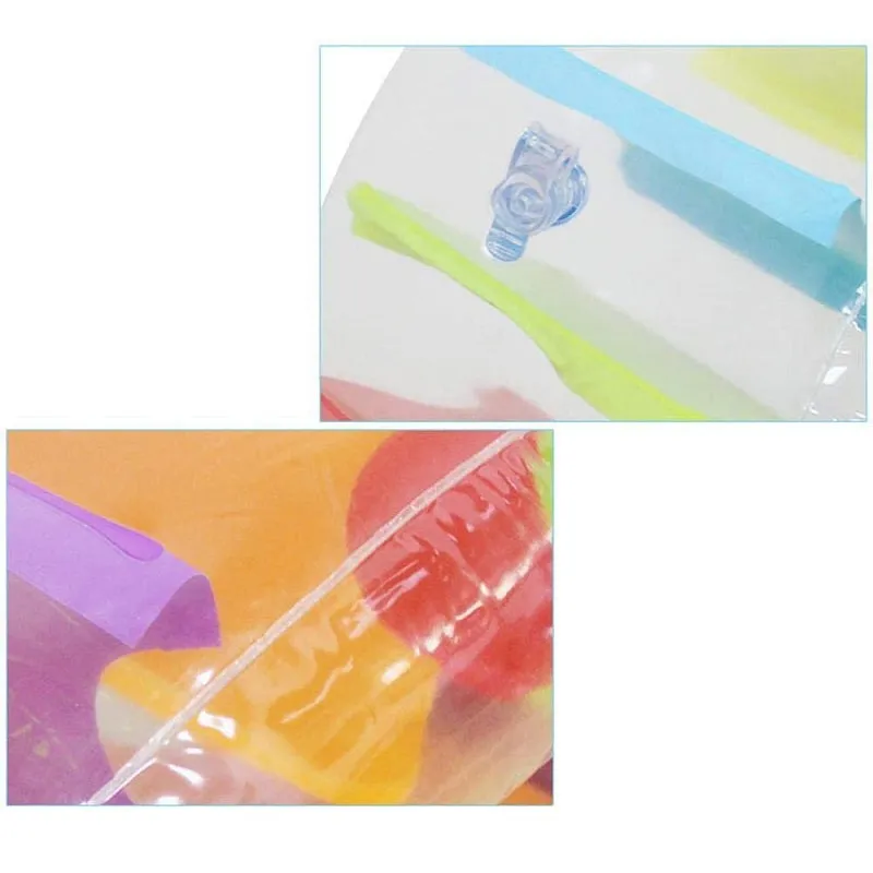 Kids PVC Inflatable Roller Ball Toy Swimming Pool Roller Float Colorful Water Wheel