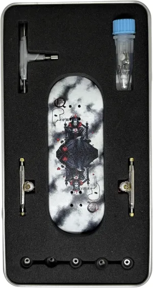 kingpins & 5 Urethane Bearing Wheels-Op3ra V3-Queen sanctuary campus maize flu of OP3RA 34mm Pro Fingerboard Complete 34 * 96mm Maples Wood Deck,UV Printing Graphic 4.0 Trucks Regular 