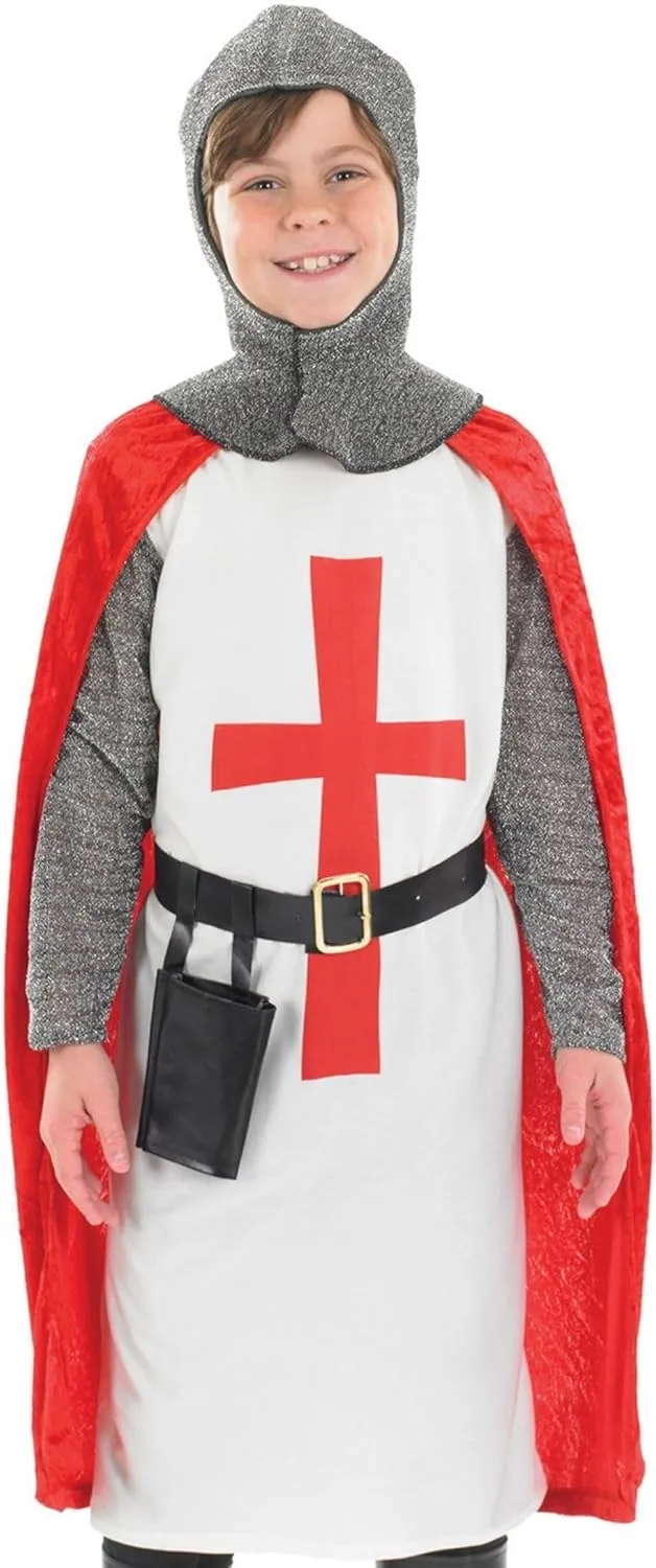 Knight Costume For Boys$ Boys Knight Costume Kids$ Medieval inferior interview Knight Costume Boys fun shack Kids Crusader Costume Boys Kids 
