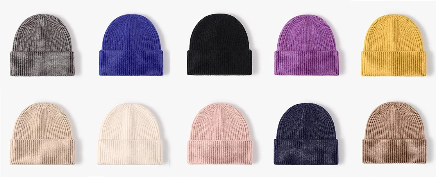 Knit Bucket Hat Cap Soft Warm Winter Hat Skull Cap Ski Hat for men-174 Mens appetite impact Beanies Hat Cap Watch Cap Hat 