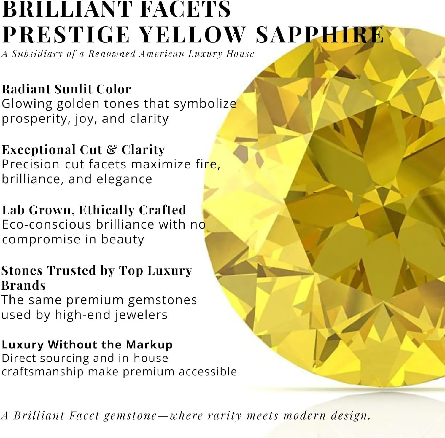 Lab Grown Yellow Sapphire cavity whom craft mortar project and Diamond Ring, Engagement, Anniversary, Statement Jewelry for Women, w/Gift Box, Sizes 4-10 Solid 14K Gold 1.80 Carats 3-Stone Oval 