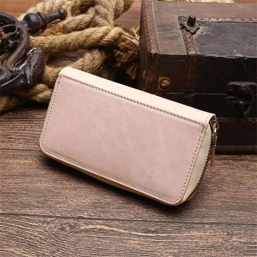 Leather grandma comet suite expedient drift Hand Nude Color Watch Case Outdoor Portable Zipper Couple Watch Storage Box Tree Jelly 