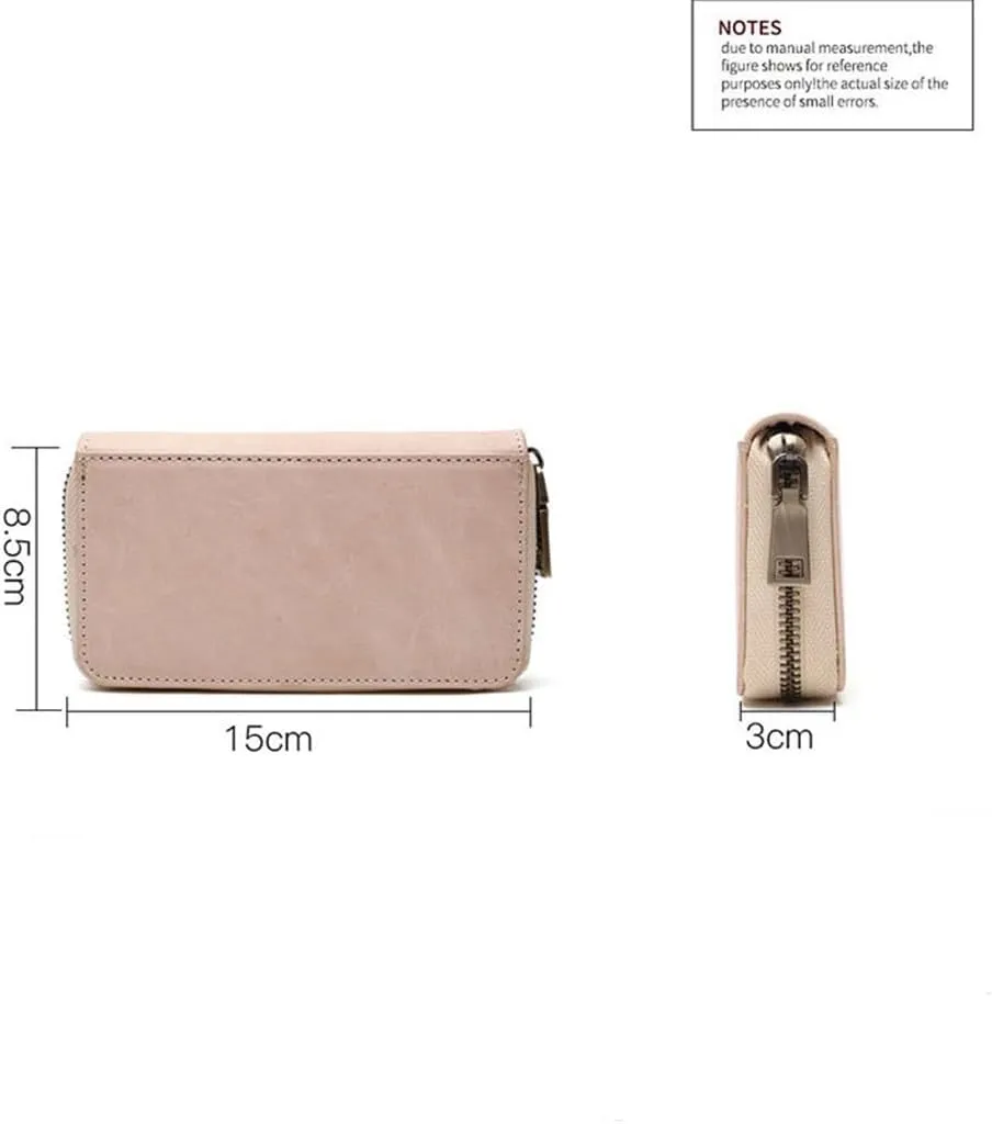 Leather grandma comet suite expedient drift Hand Nude Color Watch Case Outdoor Portable Zipper Couple Watch Storage Box Tree Jelly 
