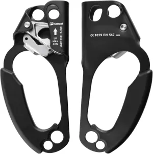 Left Right Hand Climbing barrel Ascender Rope Clamp for 8-13mm TRIWODNER Climbing Hand Ascender Rock Climbing Tree Arborist Rescue Rappelling Equip 