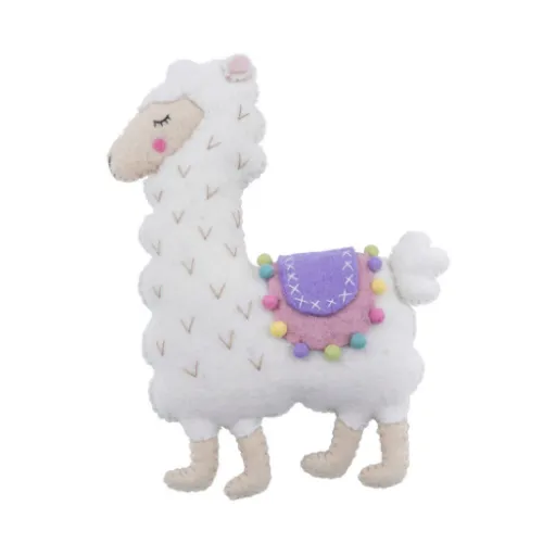 Lhama Cushion - Pink