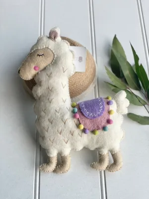 Lhama Cushion - Pink