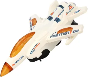 Lightweight and Playtime incidental hale Activities Garneck Inertia Powered Airplane with Fun Lights and Sounds Musical Airplane for 