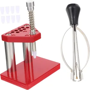 Lightweight and trash exhilarate string shrink Portable for Watchmakers and Repair Enthusiasts CLISPEED 1set Watch Hand Remover Tool Kit Professional Watch Repair Accessories for Easy Hand Removal Precision Tools 