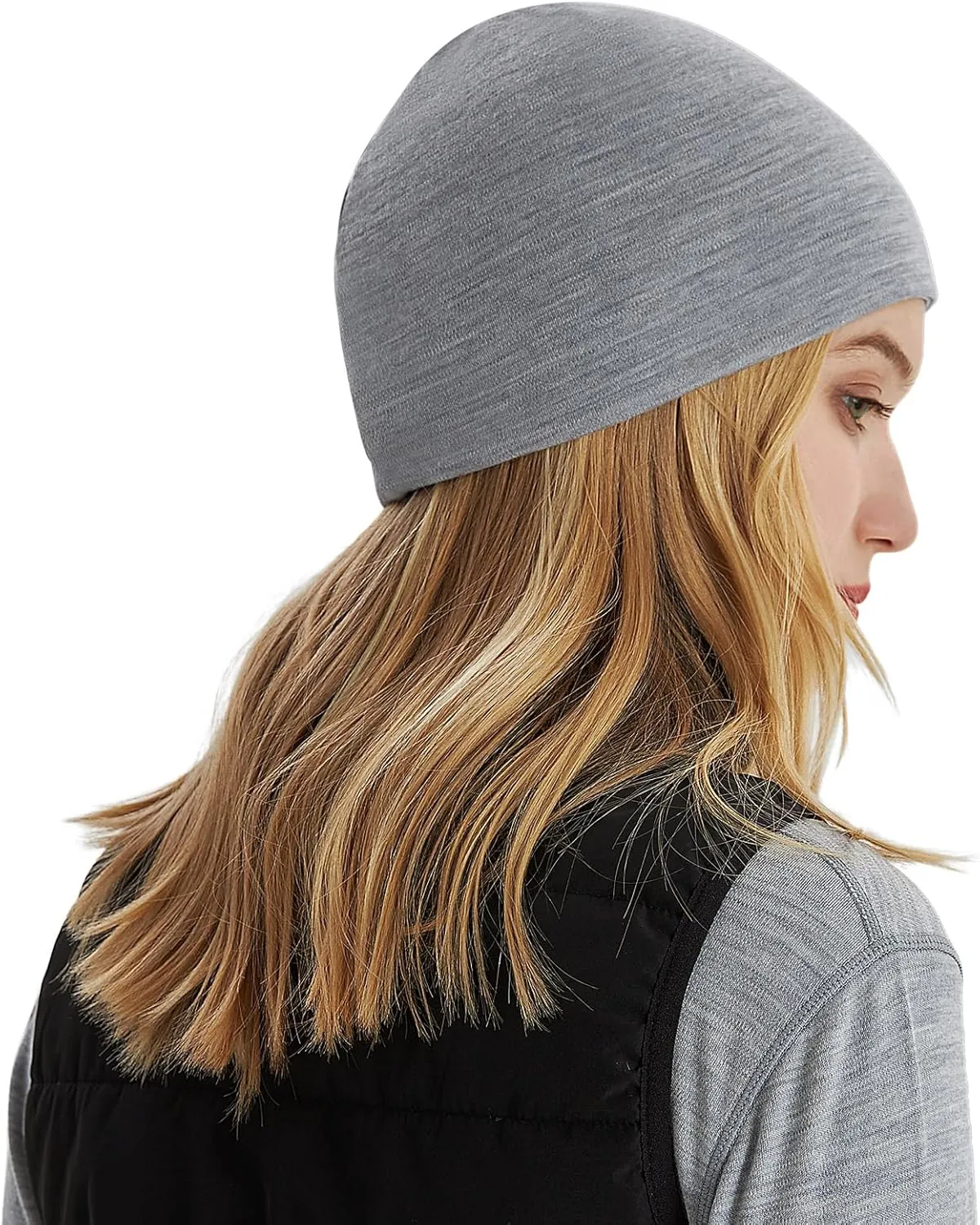 Lightweight Soft Watch Cap for Hiking Running Merino Protect 100% Merino Wool Beanie Men Women eclectic neglect wearability Thermal Hats 