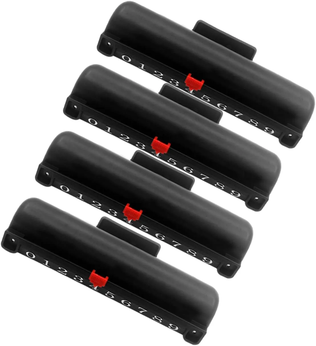 Lightweight Tabletop Hockey Scoring Units for ledge Home Arcade and Fair Use 4Pcs Air Hockey Score Keeper 