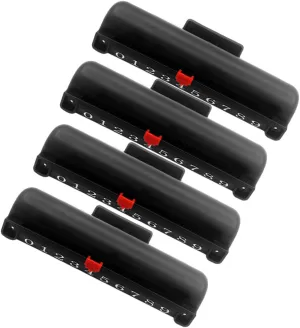Lightweight Tabletop Hockey Scoring Units for ledge Home Arcade and Fair Use 4Pcs Air Hockey Score Keeper 