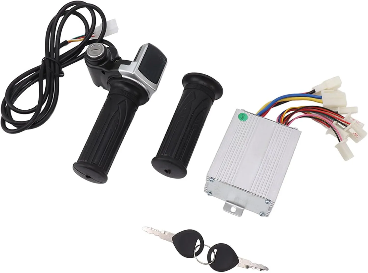 Lock industrial Throttle Twist Grip Kit, Power Display for Razor MX350 Electric Scooter, Aluminum Alloy Controller Housing, sturdy Cables, 350W Motor Brushed Speed Controller with 