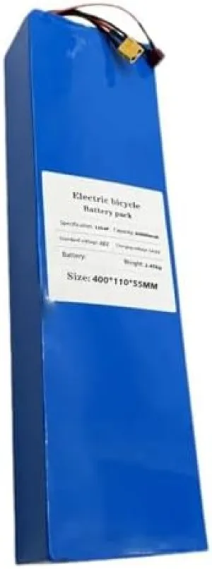 Long Rides 48V 20Ah Lithium Battery Pack for Electric Bike, 13S4P Configuration, Includes Charger & BMS, Works with 1500W Motor chateau gang Kit, High Capacity for 