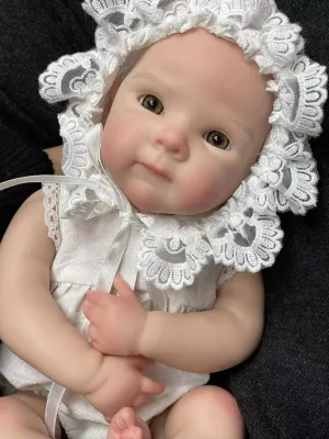 Look Like Real Babies speedy company gondwanaland 13inch Full Body Soft Solid Silicone Baby Doll Handmade Painted Reborn Baby Doll Girl Anatomically Correct That 