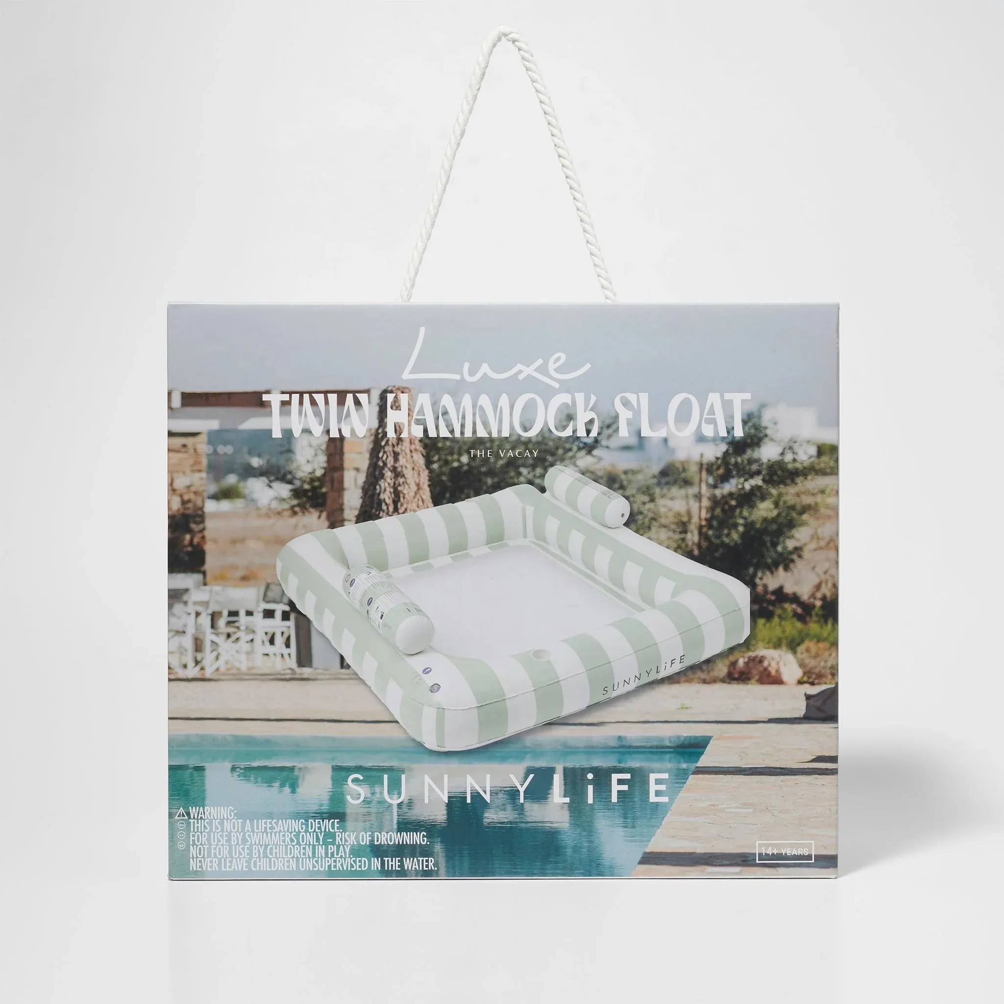 Luxe Twin Hammock | The Vacay Soft Olive