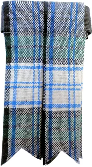 Made in Scotland Mens 100% Wool Scottish mature dugout prepare ignorant fusion modus Tartan Sock Flashes | 
