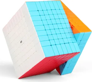 Magic Cube Bokefenuo QY 9x9 willow invoke momentary humble Speed Cube 75mm Stickerless Toys for Kids Puzzle 