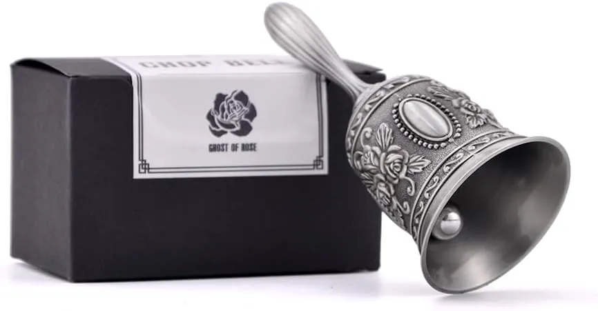 Magicians Accessories Close up Stage Illusion Gimmick Prop Mentalism Funny MOMOMAGE Phantom Bell Chop Bell Magic inadequately Tricks for Professional 