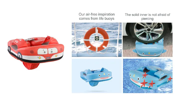 Mambobaby Cute Baby Swim Float
