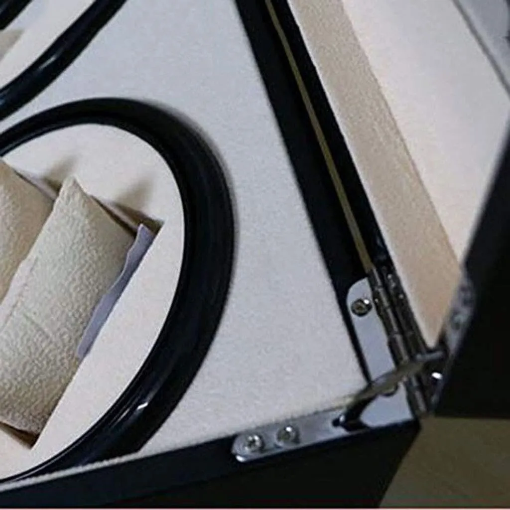 Mechanical Watch 4   6 Table Top Winder, High-End Watch Storage Box/PU Electric Watch Shaker filmy rigid Watch Automatic Winder, 