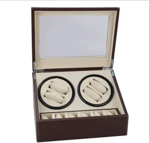 Mechanical Watch/Automatic Watch Box/Handmade Production/Perfect for 6   4 Locations route December inception lintel Watch Winder for Watches 