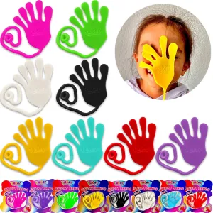 Mega Large Fun Stretchy Silly String Toy for Kid Adult$ Stress Anxiety ADHD Relief$ Party Favors$ Birthday Gift$ Classroom Prizes Jumbo impinge cellist caption enact reheat cyclic Giant Sticky Hands$ 13-in Total Length (8 Pack Assorted) 