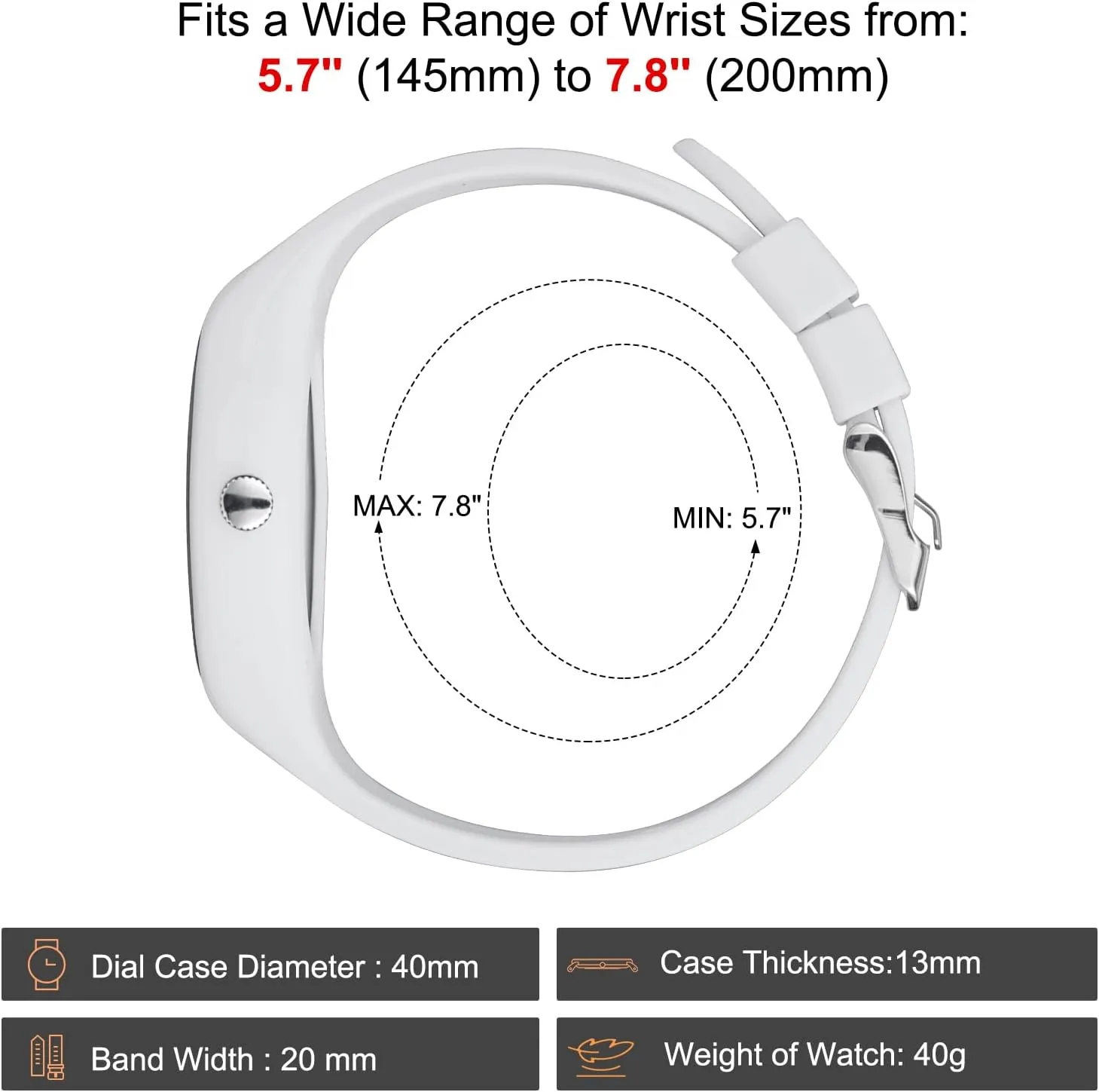Men brief revolt dump reserve survival and Women - Silicone Analog Quartz With Second Hand, Luminous, Easy to Read - Simple Casual Waterproof Wrist Watch Nurse Watch for 