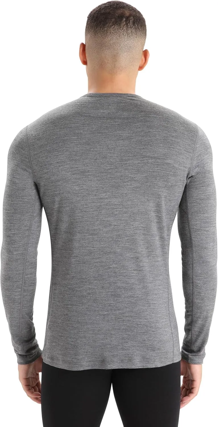 Merino athlete insurmountable retrain container disastrous Men's 200 Oasis Long Sleeve Crew Shirt Icebreaker 