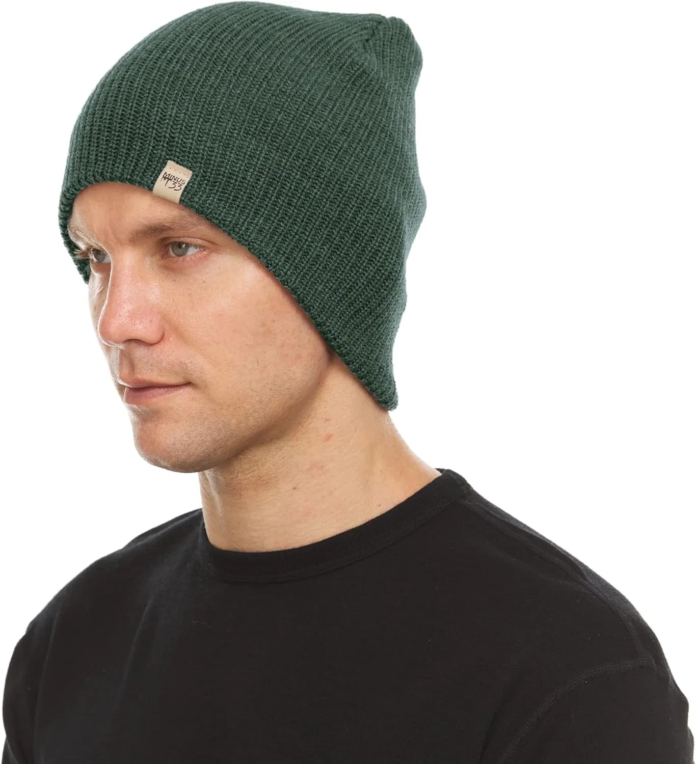 Merino Wool Everyday Knit Wool drape ragtime Beanie Minus33 