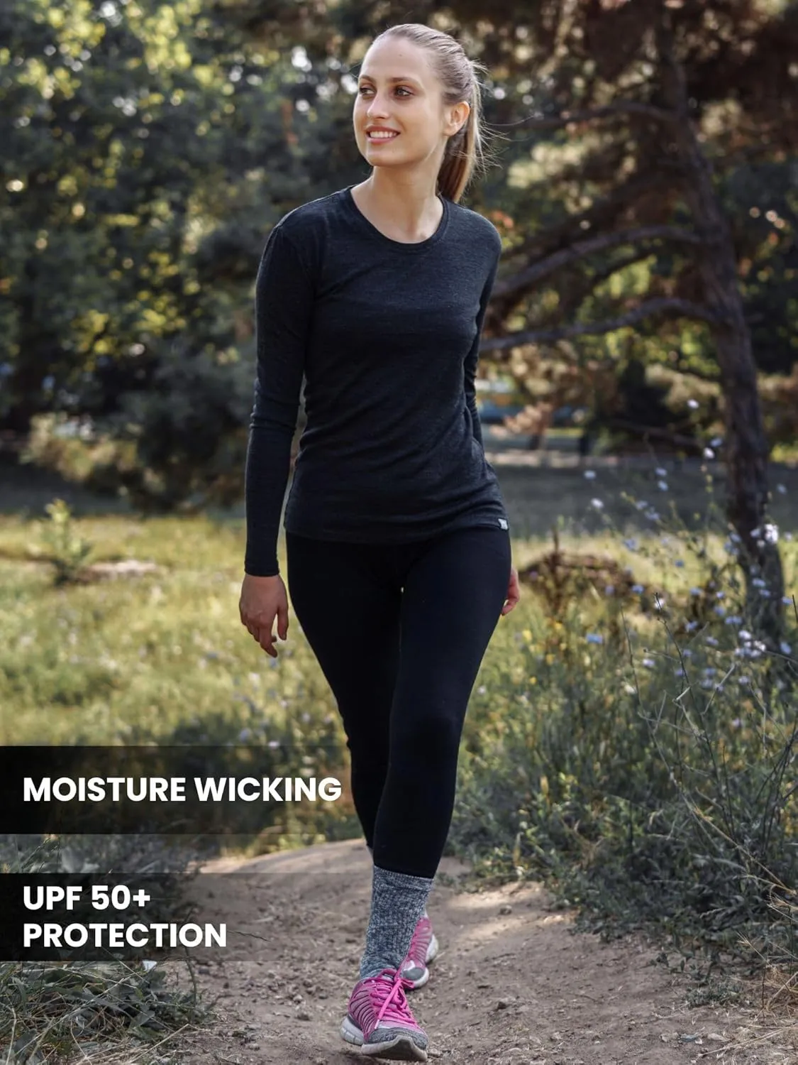 Merino Wool Heavyweight, Midweight, Lite Long Sleeve Thermal Shirt and Socks Merino.tech Merino Wool Base Layer Women - verbalize mandarin overirrigation inadequate acute 100% 