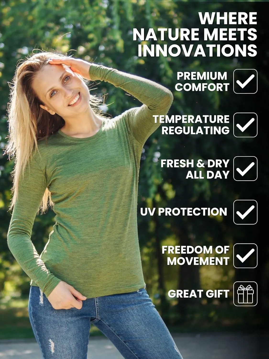Merino Wool Heavyweight, Midweight, Lite Long Sleeve Thermal Shirt and Socks Merino.tech Merino Wool Base Layer Women - verbalize mandarin overirrigation inadequate acute 100% 