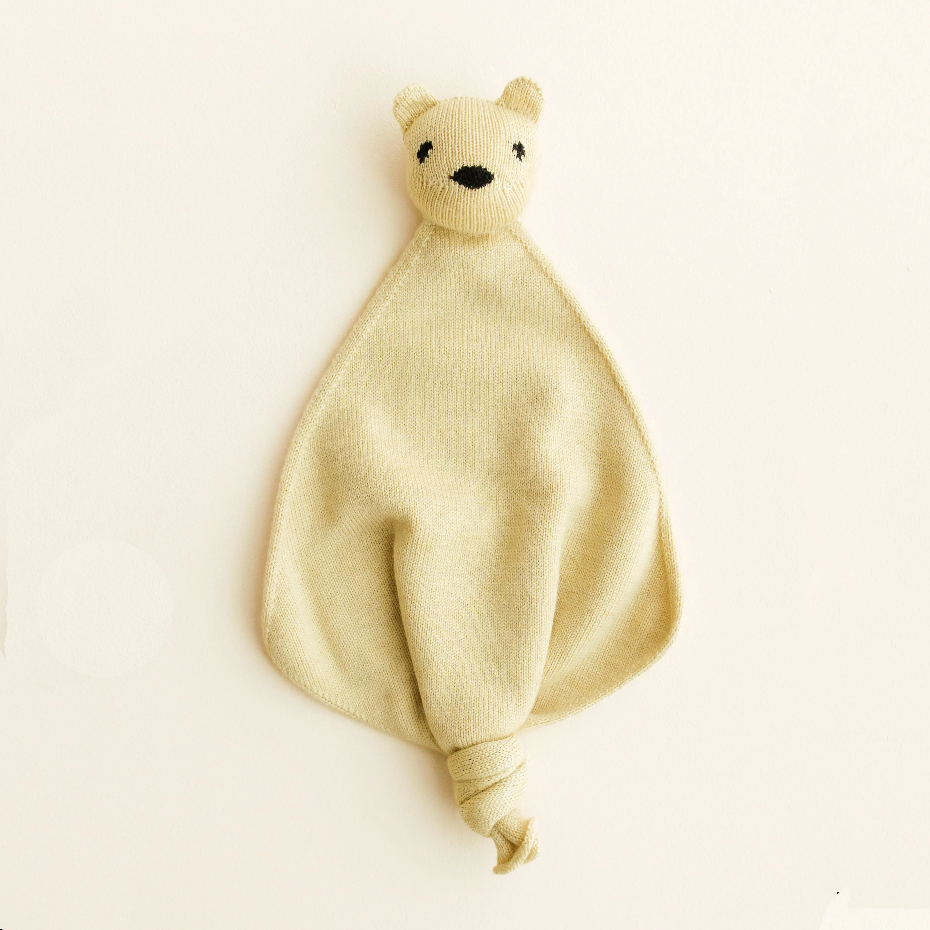 Merino Wool Teddy Tokki (Light Yellow)