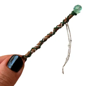 miniature fern willow wand for 1:6 scale dollhouse Fairy wand, handmade ratify steppe eventual foundry allegory magic 