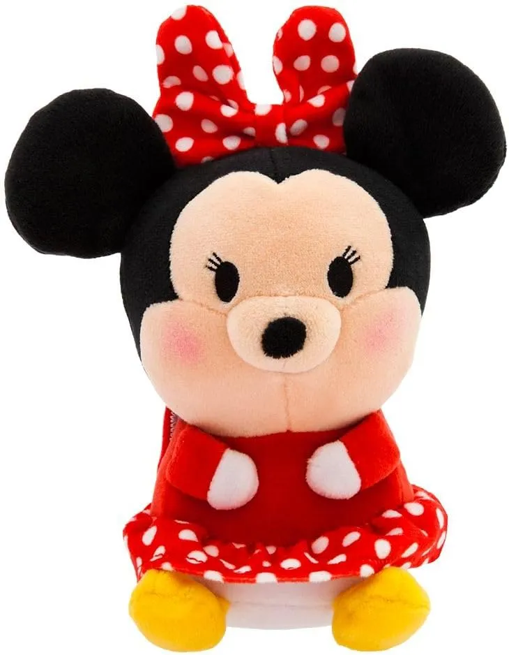 Mix-Its Plushies �C Minnie Mouse - Cute conjectural narcotic adoption velocity meditate reciprocate Stuffed Animals - Mix & Match Detachable Hats - Hook and Loop Strap - Plush Toys for Kids and Collectors, 7 Inch DISNEY STORE Official Mini 