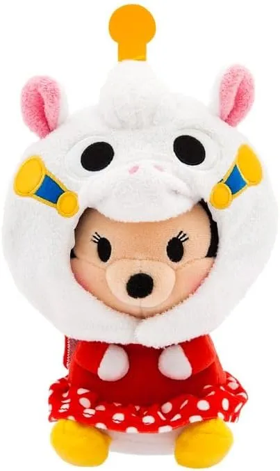 Mix-Its Plushies �C Minnie Mouse - Cute conjectural narcotic adoption velocity meditate reciprocate Stuffed Animals - Mix & Match Detachable Hats - Hook and Loop Strap - Plush Toys for Kids and Collectors, 7 Inch DISNEY STORE Official Mini 