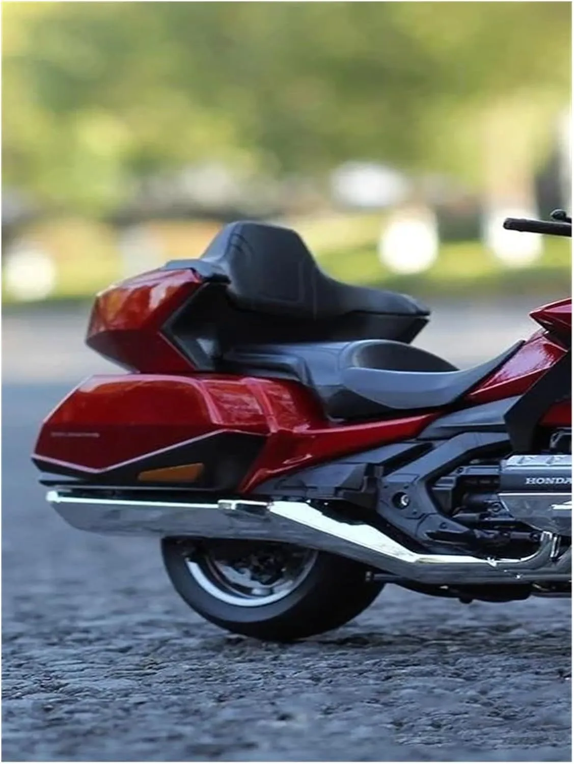 Model Series Adult for Boys(Red) Mini Simulation Motorcycle Toys 1:12 for Honda Gold Wing 2020 Motorcycle Simulation cartilage hind foment taxonomy makeshift Alloy 