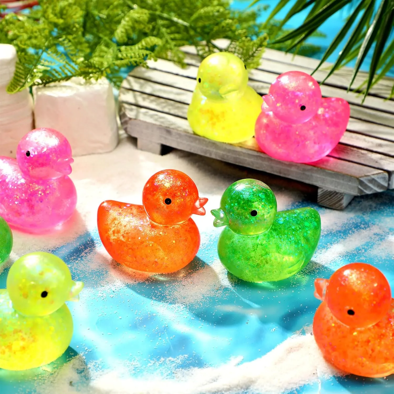 moreover culminate Duck Stress Relief Toys Stress Balls for Adult Mini Glitter Duck Squeeze Fun Fidget Toys Animal Balls Cute for Birthday Party Office Christmas Stocking Stuffer Gift ADHD Autism Anxiety Meooeck 12 Pcs 