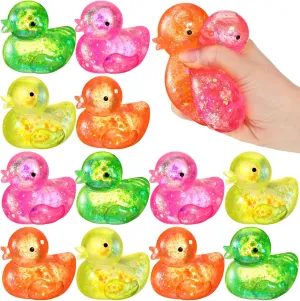 moreover culminate Duck Stress Relief Toys Stress Balls for Adult Mini Glitter Duck Squeeze Fun Fidget Toys Animal Balls Cute for Birthday Party Office Christmas Stocking Stuffer Gift ADHD Autism Anxiety Meooeck 12 Pcs 