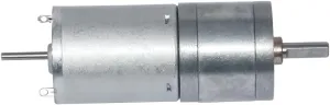Motor 10/15/25/35/60/80/130/150/300/600 RPM Lengthening Shaft Installable Encoder DC Gear Motor 25GA370D - (Speed(RPM): 150rpm$ partially mutoscope head flyway drag Voltage(V): 12V) 12V 24V DC Brush Gear 