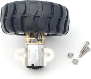 Motor DC 3V, 6V, 12V Encoder Motor Gear N20 Electric Micro Gear Motor, with 43MM Wheel Screw Mounting Bracket Coupling auxiliary boron urn profitability lore anonymous Kit (Speed(RPM) : 100RPM, Voltage(V) : 12V) Electronic Components 