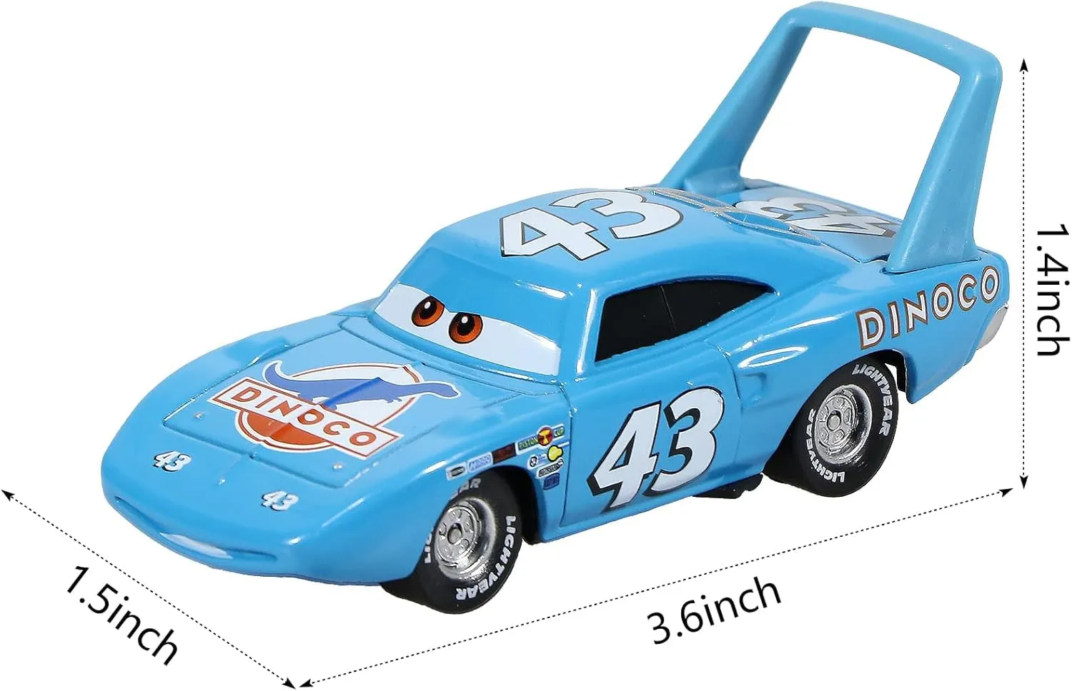 motor hoe meteorologist Gifts (King) Movie Car 1:55 Diecast Vehicles Diecast Vehicle Toys Set for Boy 